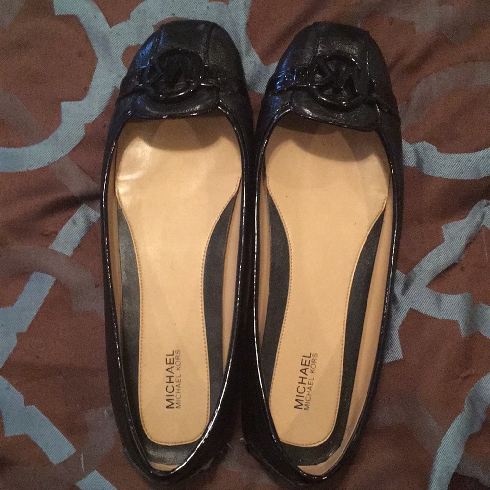 Michael Kors Fulton Moc Leather Flats